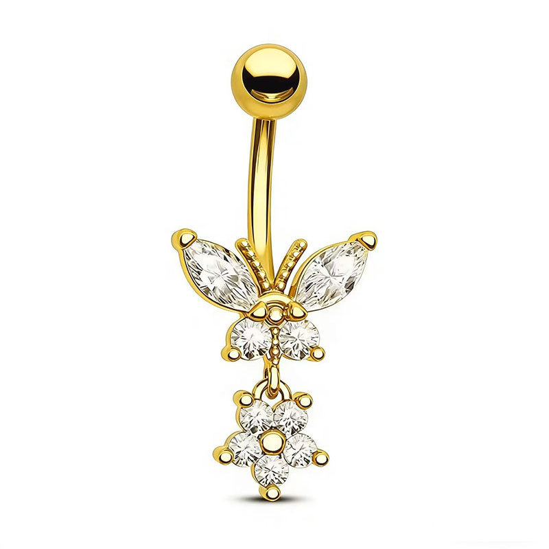 Pointed titanium steel lip stud product view