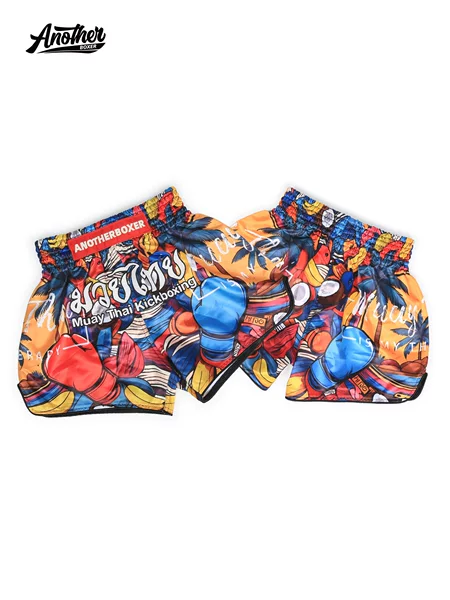 ANOTHERBOXER Muay Thai Shorts for Children, Sanda Fighting, Mixed Martial Arts, Daily Training Boxing Pants