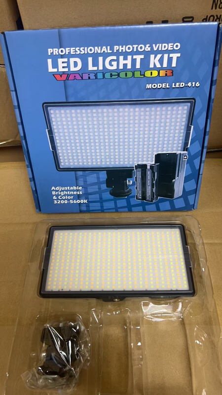 LED600 カメラライト会議室ライブビデオ撮影ライト LED800 ポータブル屋外撮影ライト LED 補助光|undefined