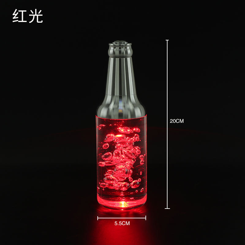 LED creativo pantalla táctil lámpara de mesa bar claro bar comedor bar Mesa lámpara KTV discoteca bar atmósfera decorativa lámpara de vino botella lámpara