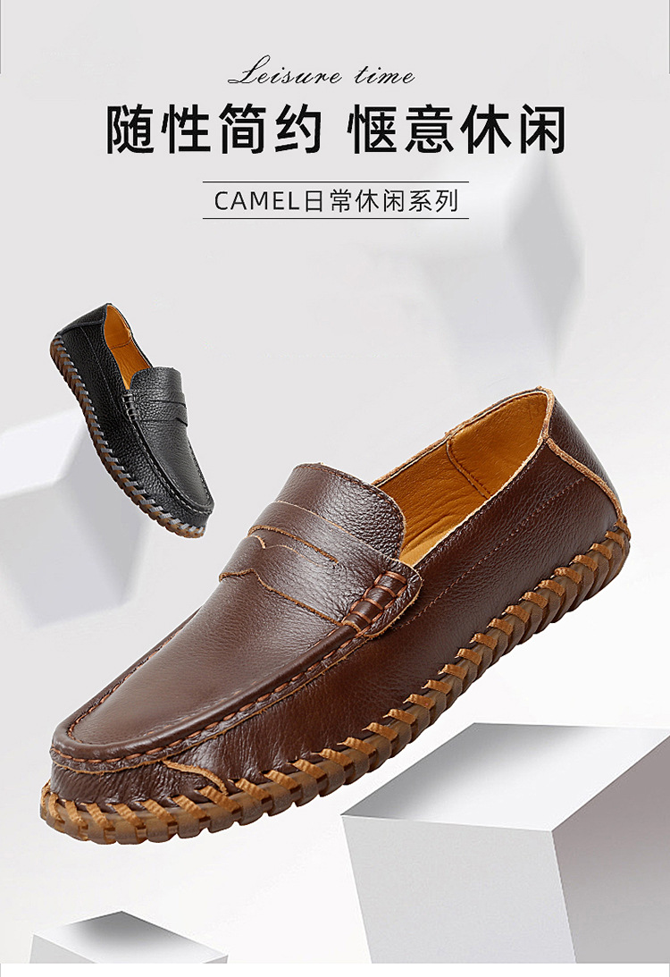 B3978 940K GIÀY DA NAM QUARYT BIG SIZE NGOẠI CỠ MŨI TRÒN MÙA HÈ GIÀY DÉP NAM DA BÒ G03 SẢN PHẨM MỚI