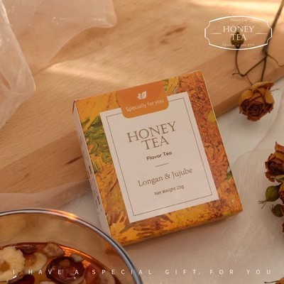 HONEYTEA 結婚式のお土産、ブライズメイドギフト、プチギフト、結婚式のお返しギフトボックス、花茶、健康茶|undefined