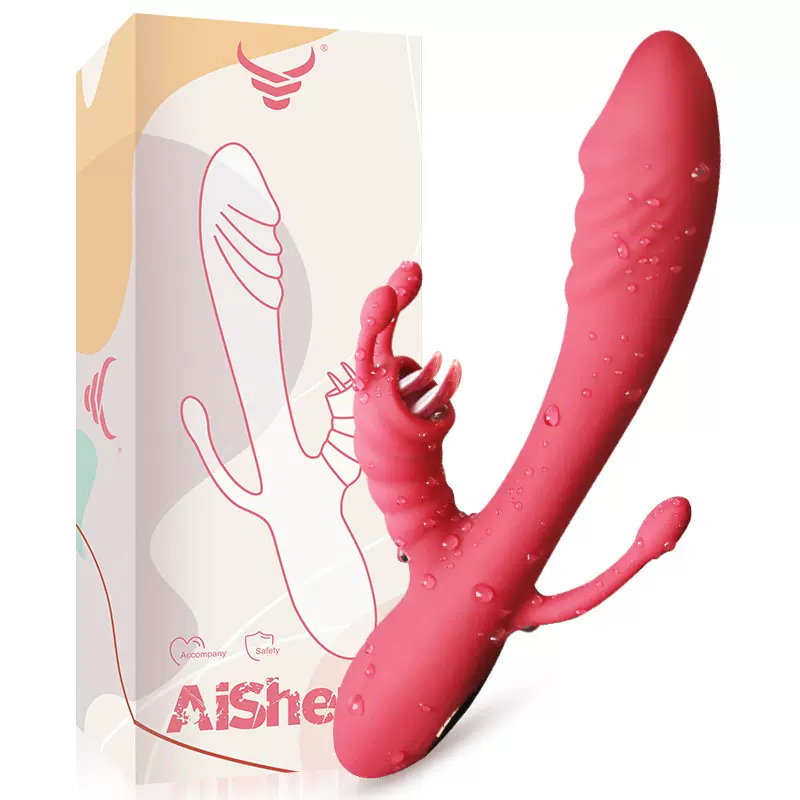 震动情趣成人用品女性舌舔按摩自慰器AV棒阳具性用棒加温一件代发