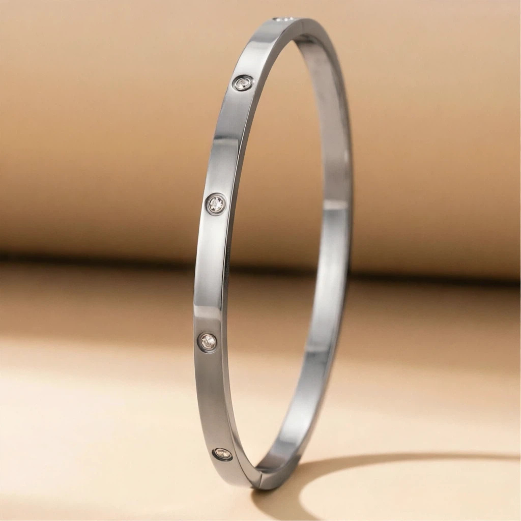Steel bracelet, 4mm