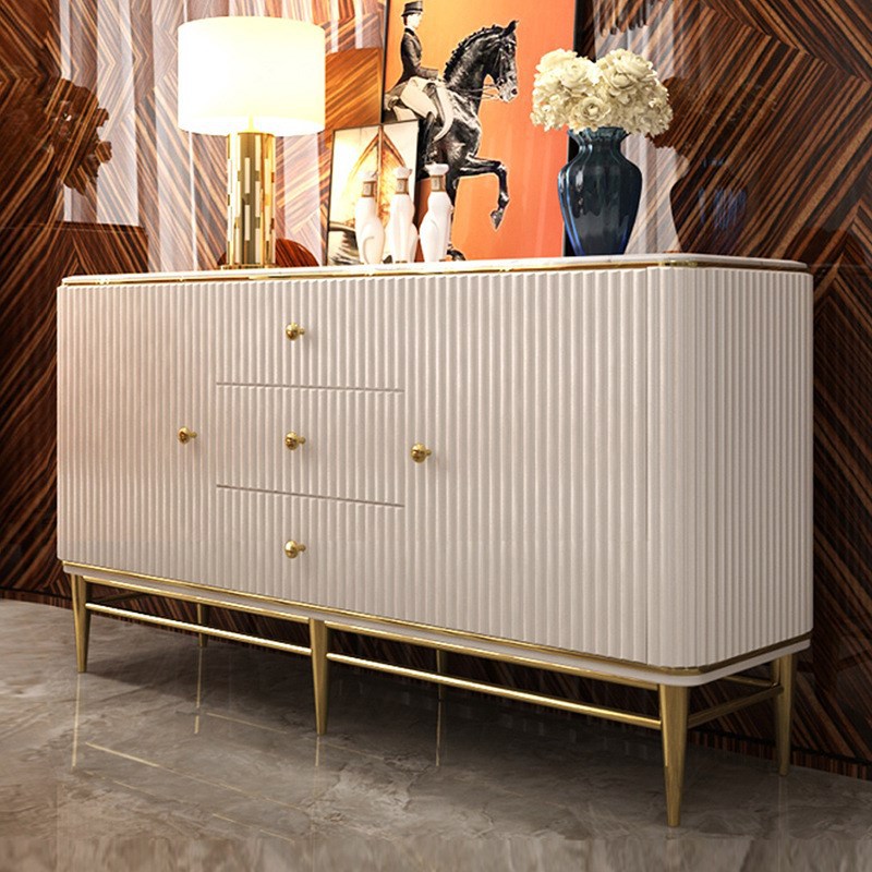 Light Luxury Sideboard, Restaurant Entrance Hall, Tea Cabinet, Modern Simple Storage Storage Entrance Cabinet