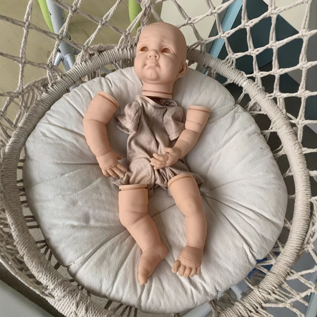 NPK 22 pulgadas muñeca reborn kit conjunto completo con cuerpo y ojos BIBY