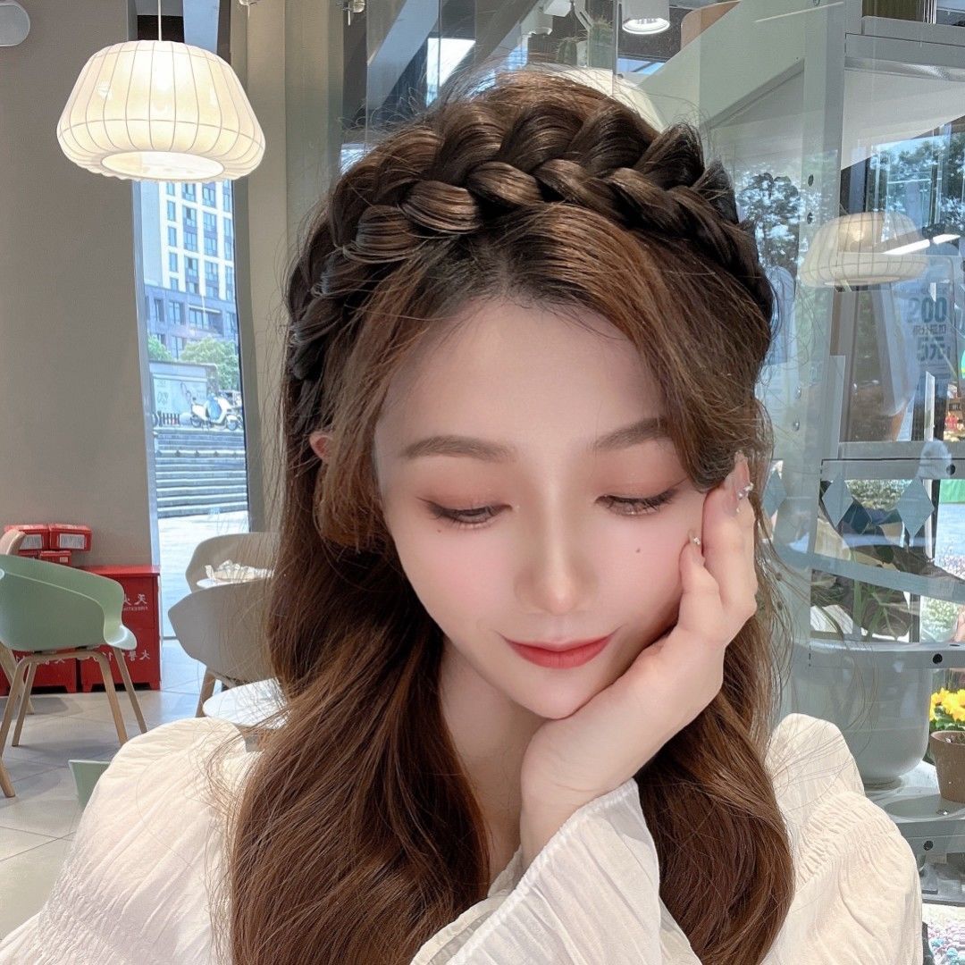 Fishbone Garland 블랙 다크 브라운