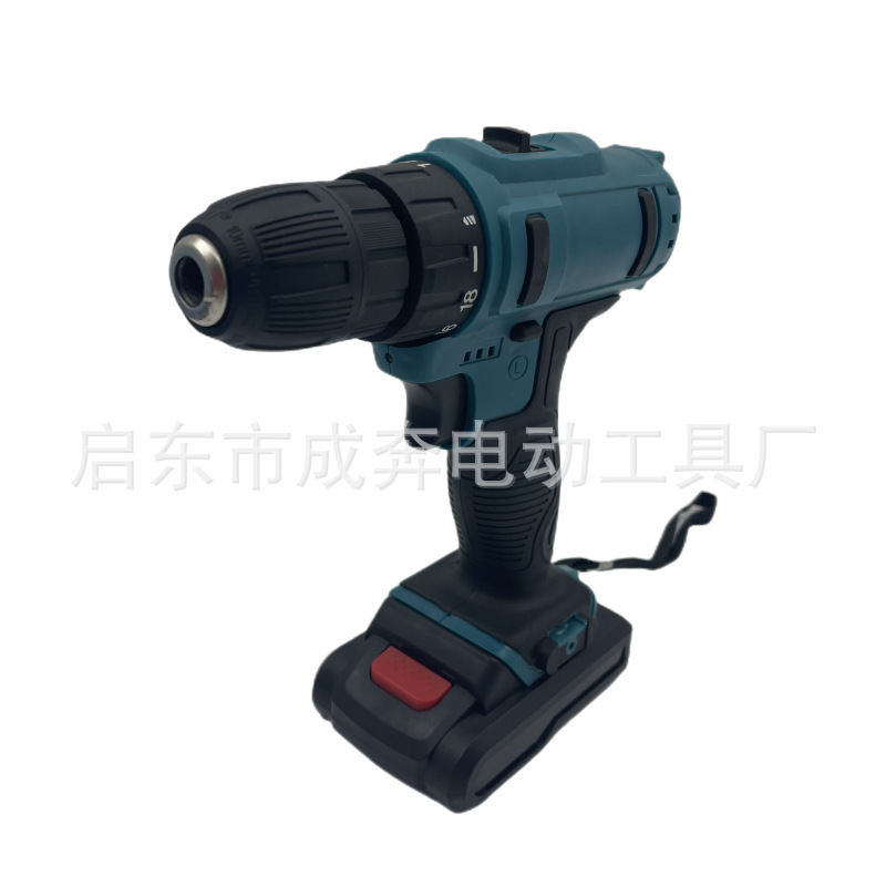 De Litio recargable taladro eléctrico de alta potencia destornillador traje batería de litio herramientas de hardware del hogar ventas directas de la fábrica