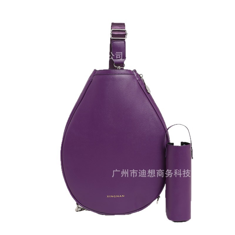 Bolsa de raqueta de tenis de alta gama nueva 2025 lujo ligero de hombro bolso de raqueta de pico bolso de bádminton deportivo al aire libre