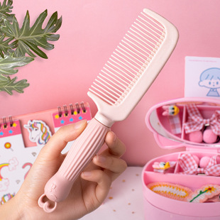 Internet Celebrity Cute Comb Cartoon Girl Baby Comb Girls Portable Long Hair Smoothing Hair Braiding Hair Comb