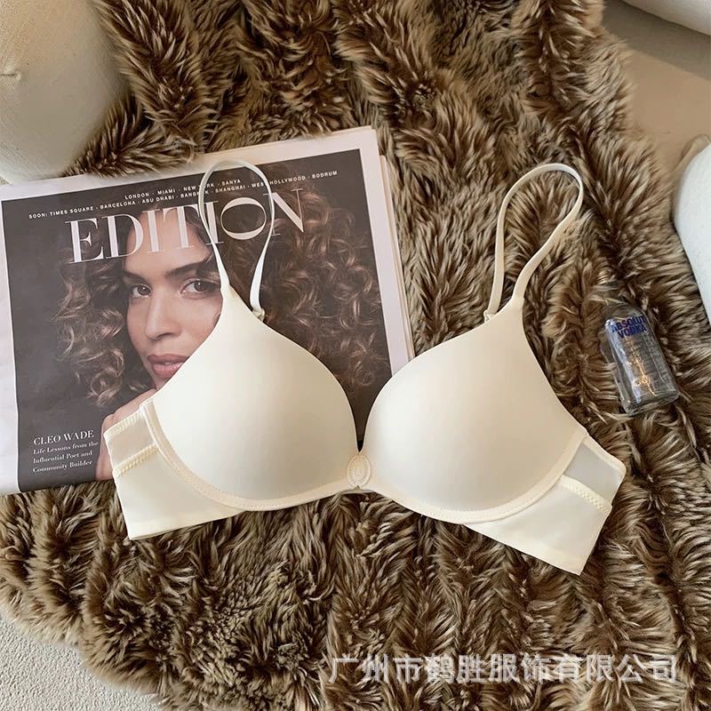 Venta directa de fábrica comercio electrónico transfronterizo Sudeste de Asia Vietnam Tailandia damas sin costuras sujetador de recogida lateral cómodo