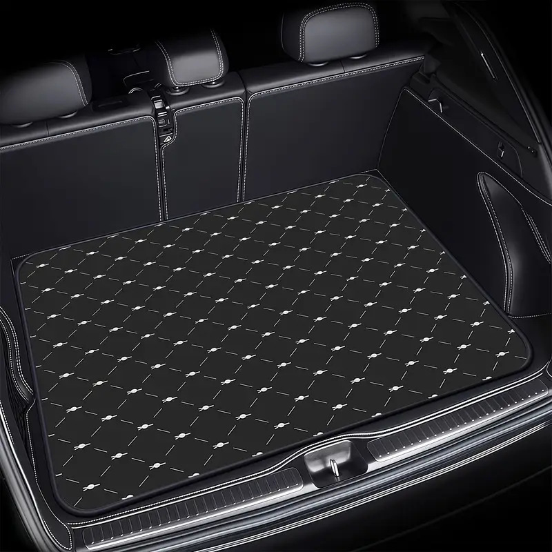 Cross-Border Amazon Simple Printed Car Special Floor Mat, Stain-Resistant, Wear-Resistant, Easy-Care, Dust-Proof Trunk Mat