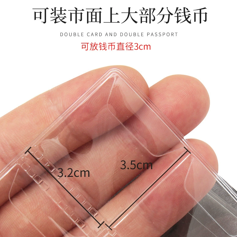 Coins, small capacious storage system, 7 cm