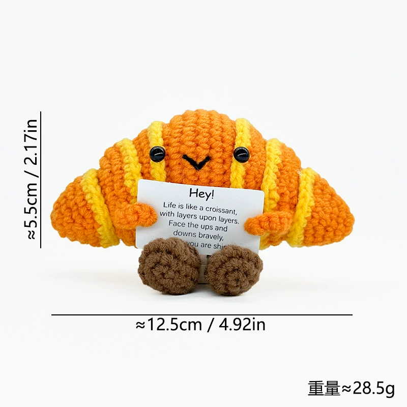 Вязаная кукла, игрушка, бейсболная пончик, handmade, (跨境贸易), единорог