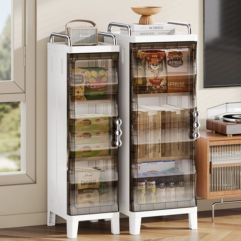 Прозрачный зазор шкаф для хранения домашнего ящика типа ящика для ванной комнаты зазор шкафчик для кухни супер узкая полка