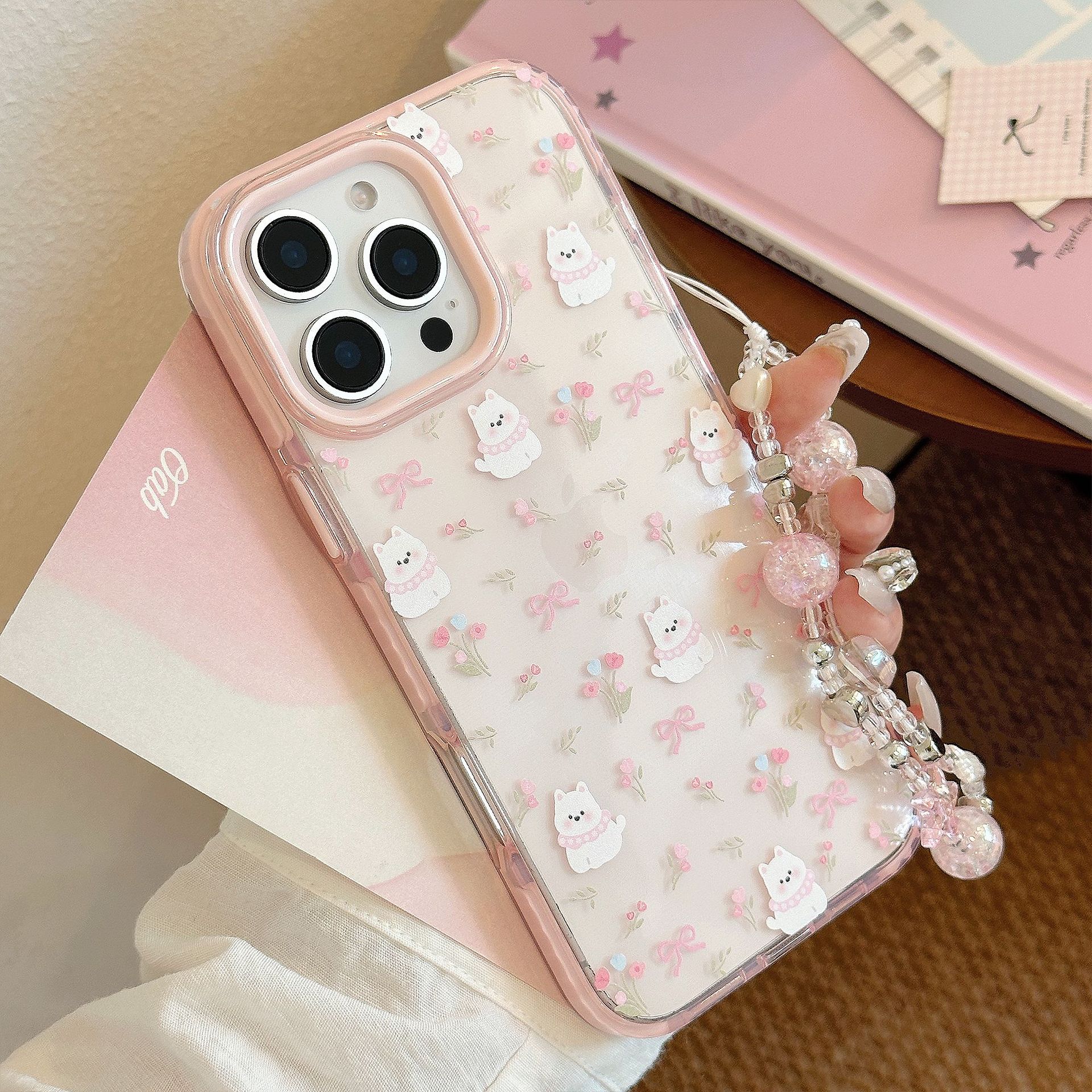 Funda Protectora de Doble TPU para iPhone 16 Pro Max/15 Pro/14/13, Resistente a Golpes, Anti-caída