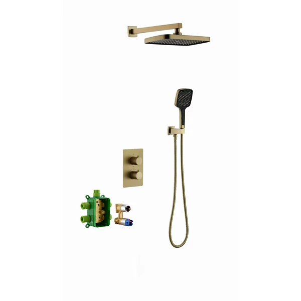 Two functions---brushed gold (hot melt model)