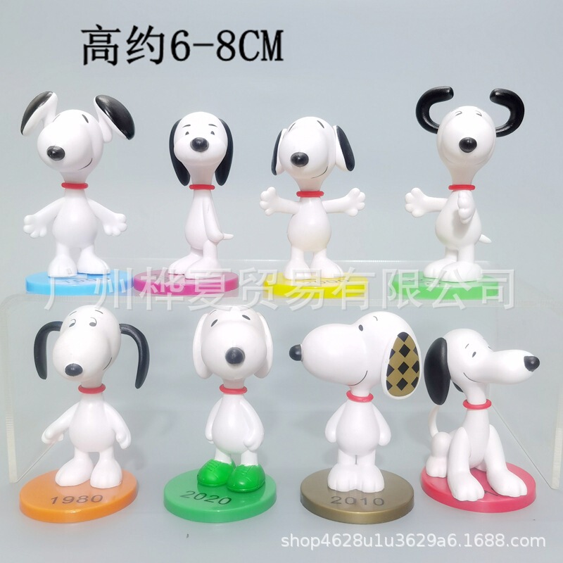 Cross-Border Hot-Selling Snoopy Vintage Ornaments, Hot-Selling Desktop Ornaments, Computer Desk, Classroom Desktop Small Figures