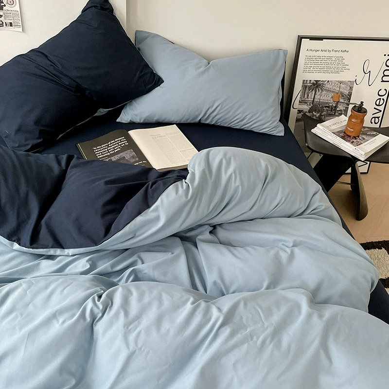 Комплект, тёплое зимнее съемное обору duvet cover, набор из 4 предметов, полный комплект