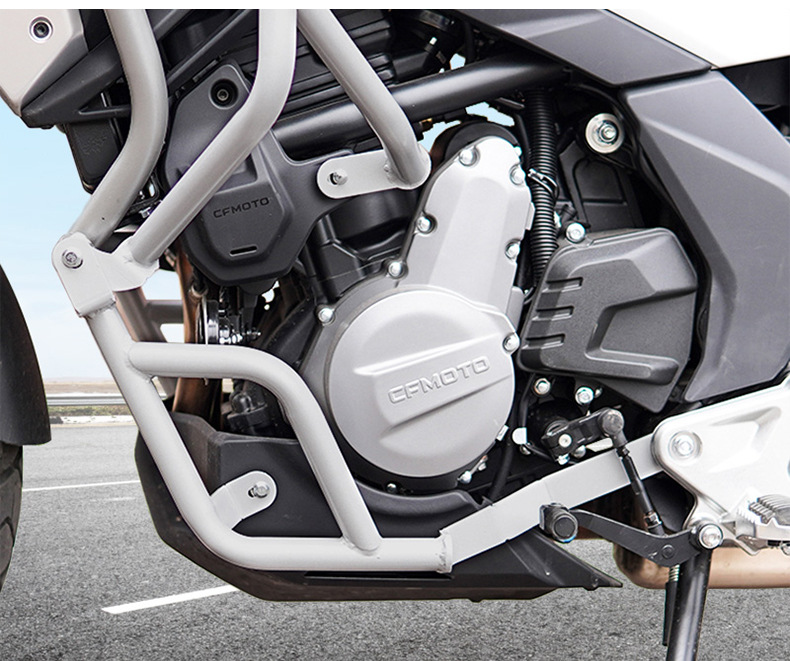 Suitable for Cfmoto Mt700 Bumper Motorcycle Crash Protection Bar Modification, Full Surround Bar Modification Parts
