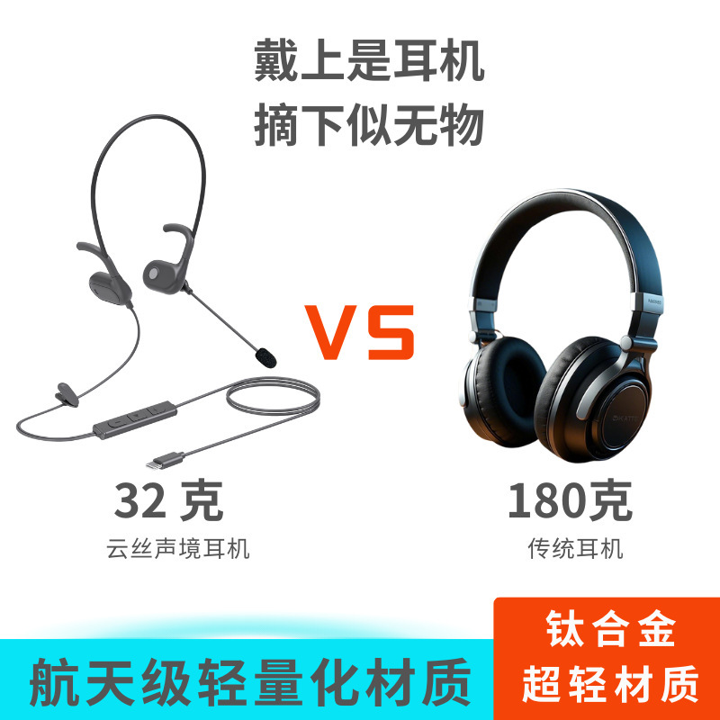 国境を越えた人気商品G03革新的なヘッドホン、非インイヤー型オープン型コンピューターヘッドホン、ゲーミングヘッドホン、イヤホン|undefined