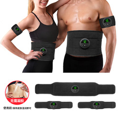 Abdominal Massage Belt, Smart Fat Shredding Slimming Massage Device, Vibration Massage Silicone Waist Belt