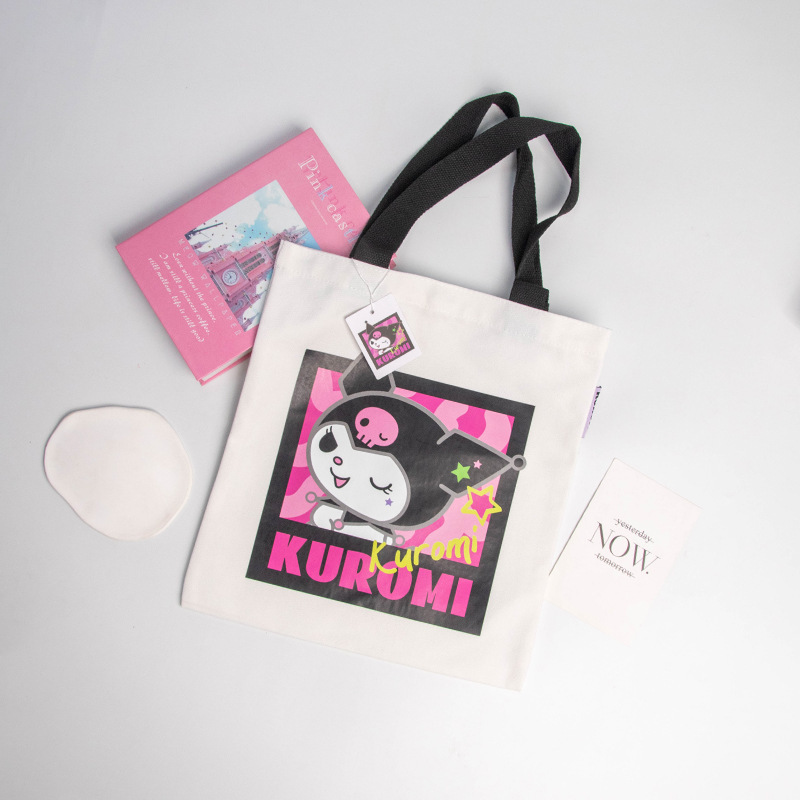 サンリオ正規品 キャンバスバッグ かわいいハローキティ ショルダーハンドバッグ クロミメロディーバッグ|undefined