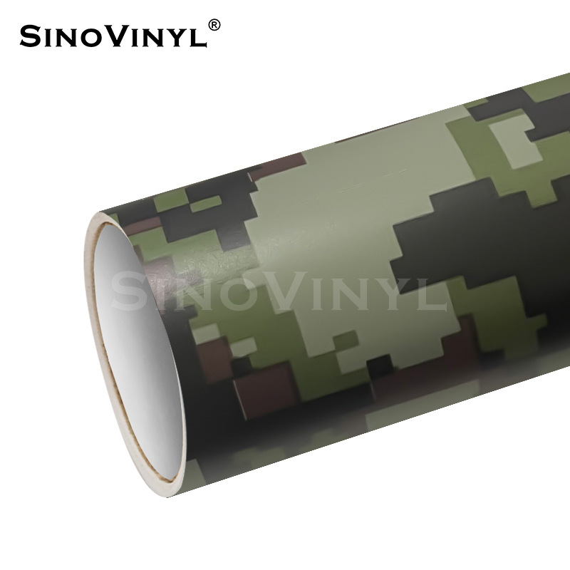 Desierto bosque digital camuflaje color cambiante película cuerpo decoración camuflaje película coche creativo personalizado pegatinas de coche ventas directas