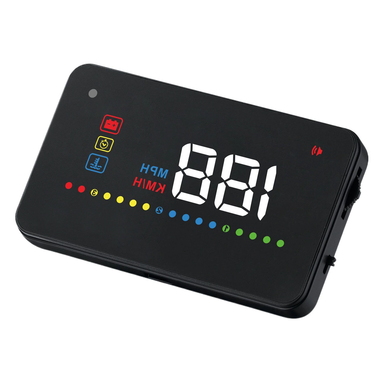 Трансграничный A200 автомобильный HUD проекционный дисплей на лобовом стекле Автомобиль OBD2 скорость температура воды HUD проекционный дисплей