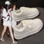 学生春季厚底爆款小白鞋