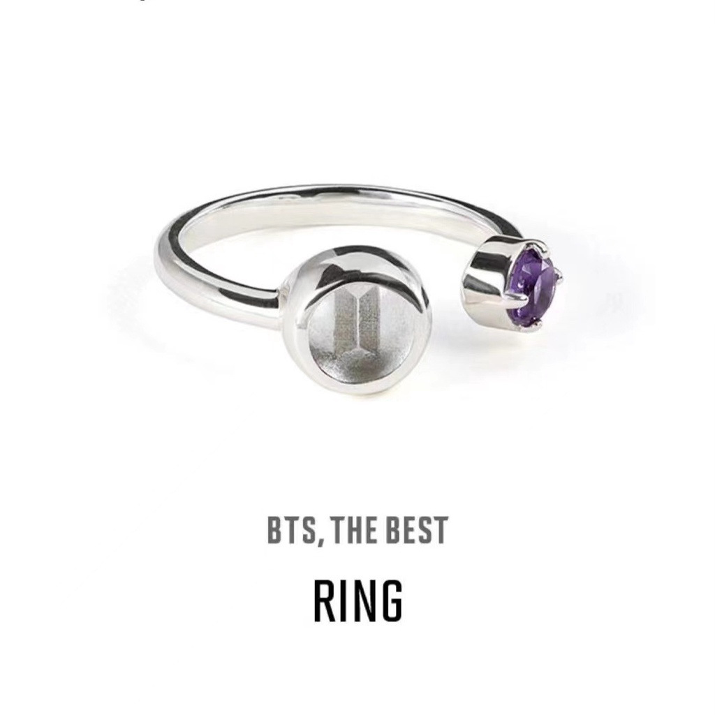 Adjustable Open Ring For Youth Fans Minimalist Band Style Ring_voghion.com
