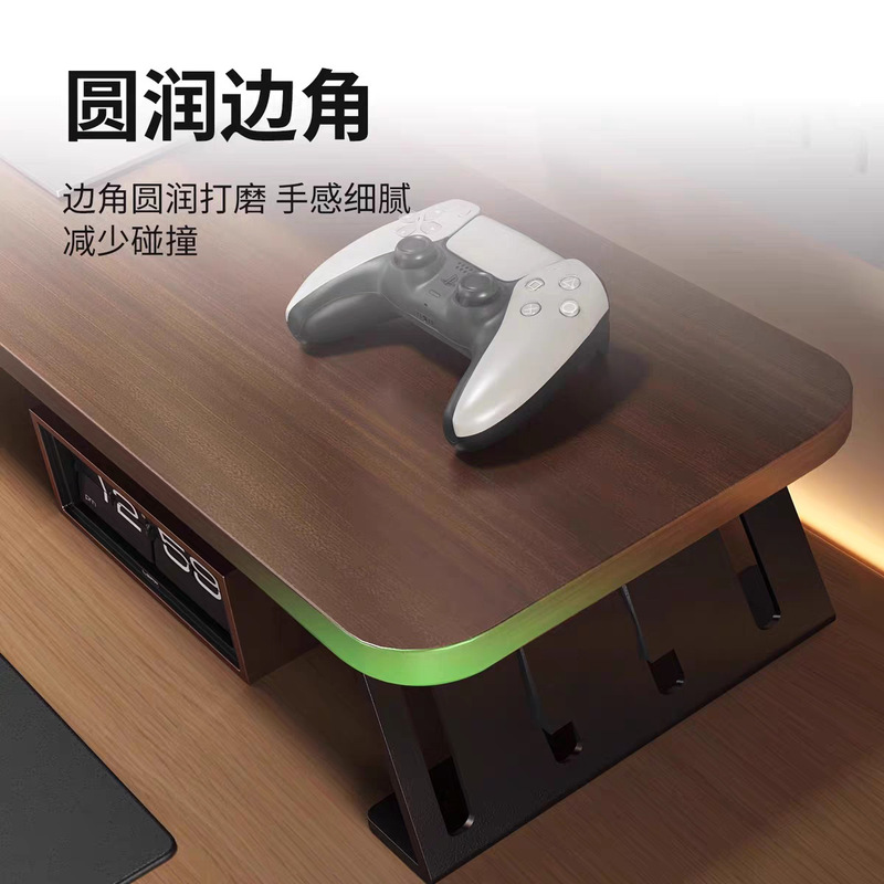 デスクトップコンピュータ高架デスクトップ拡張モニター高架ベースオフィスデスク収納ラックスクリーンサポートスタンド|undefined