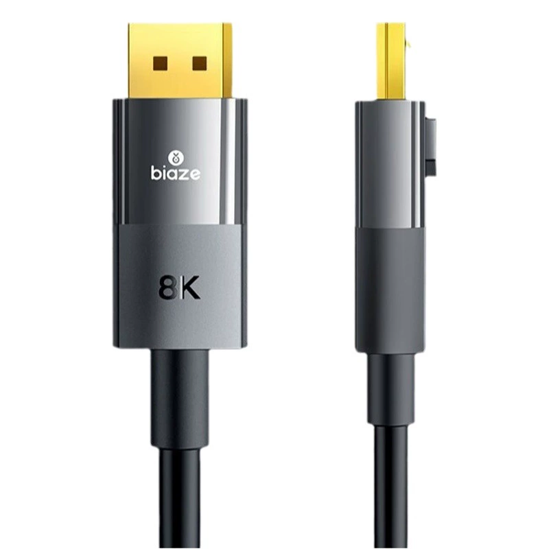 Biaz прямая видимость DP Line 1,4 версия с пряжкой 8K HD видео 4K240Hz Удлинительный кабель для компьютерной видеокарты