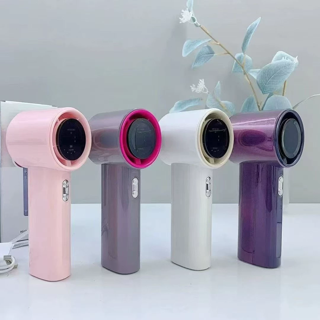 High speed handheld small table air fan, new collection