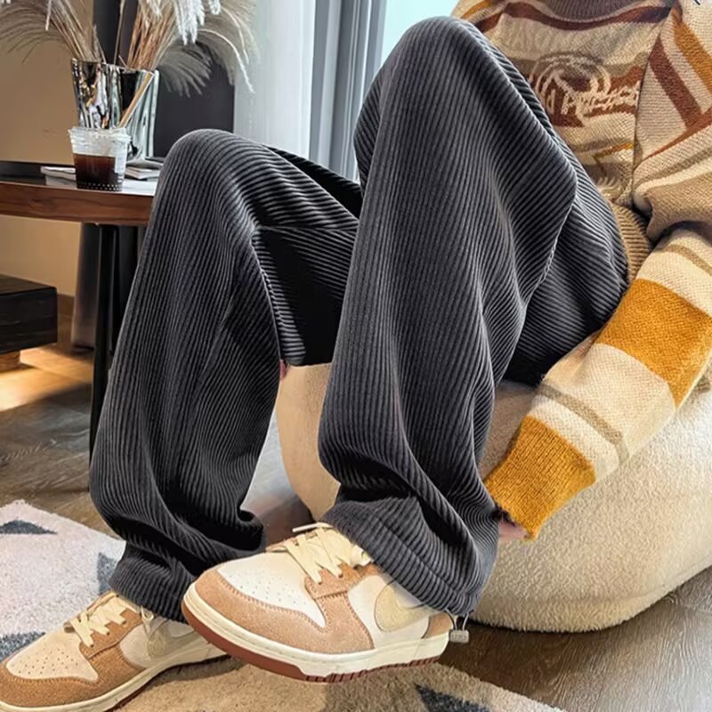 2025秋季新款直筒牛仔裤男oversize宽松潮牌复古高街休闲阔腿长裤