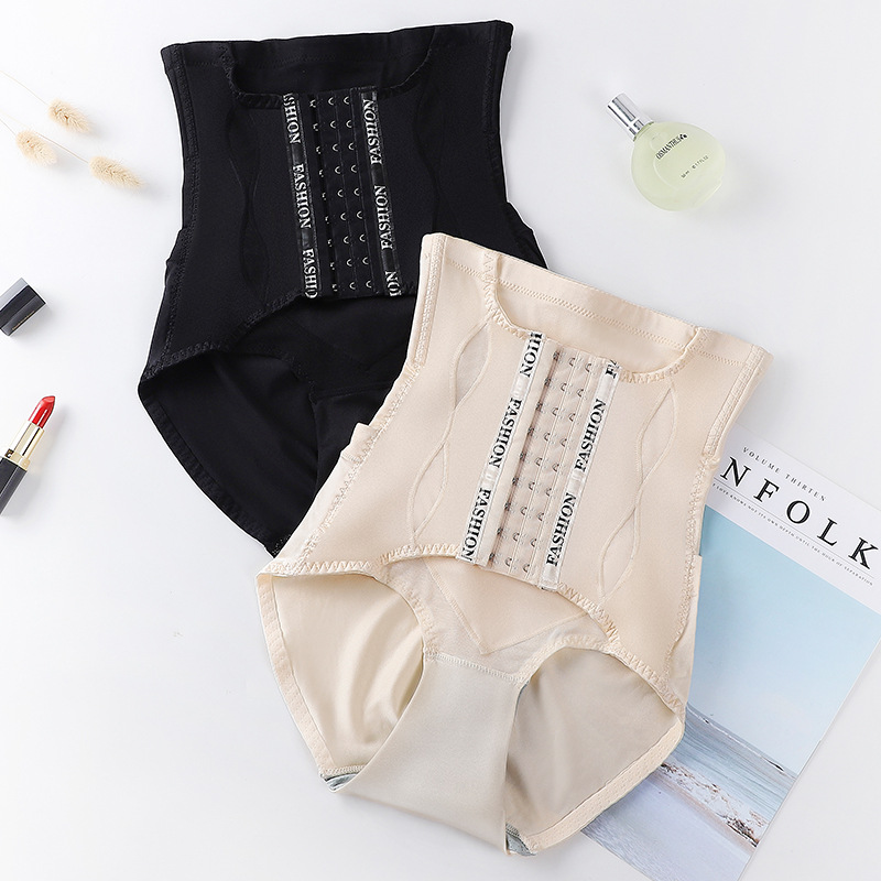 High-waist shaping underwear for women, postpartum buttock-lifting shaping briefs, secure fit, pull-down style shaping triangle underwear, underpant shaping garment.