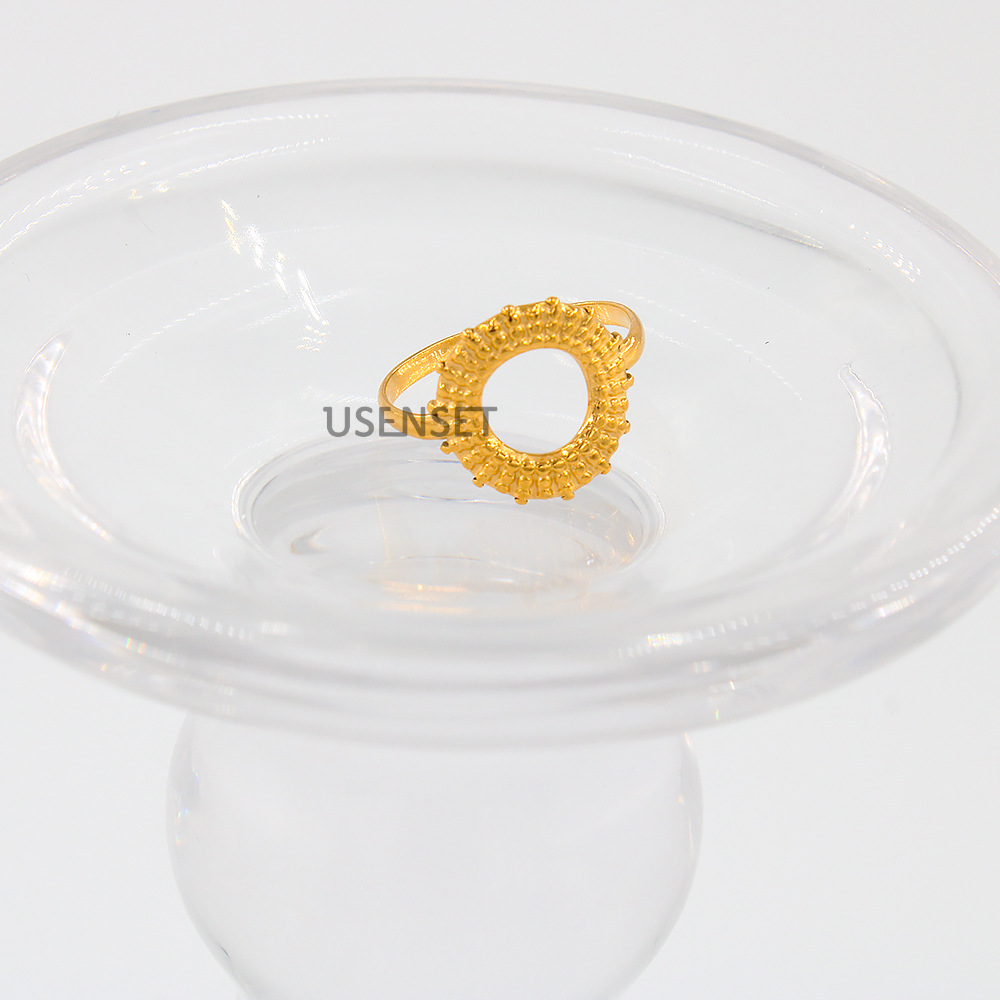 Simple Style Heart Shape Snake Stainless Steel Plating Open Ring 1 Piece