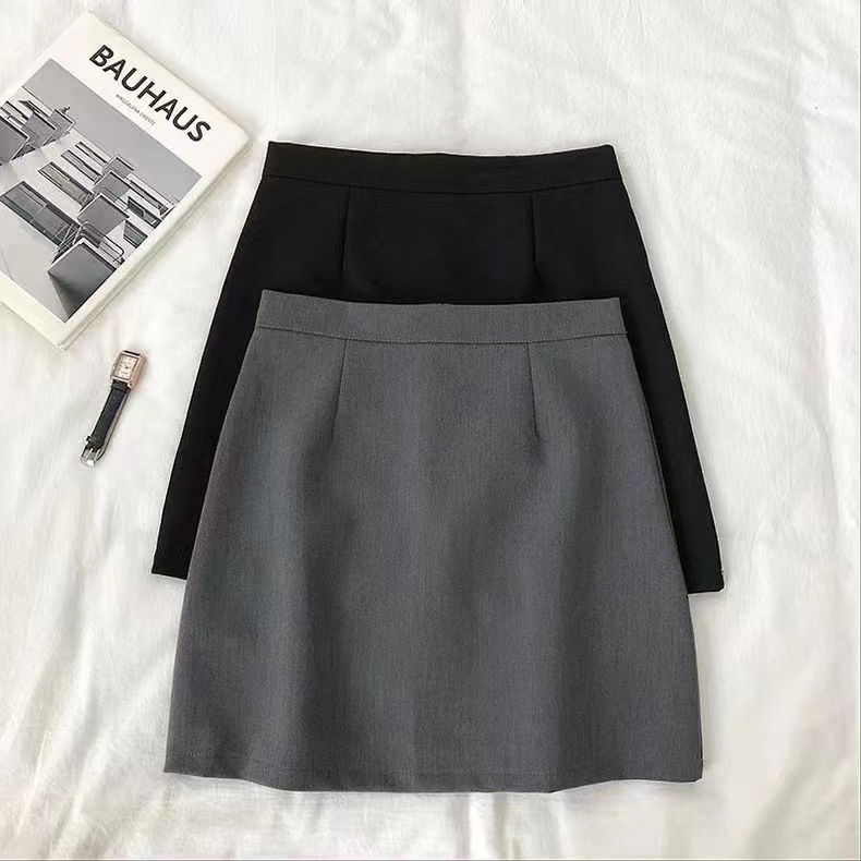 Korean Style Fashionable A-Line Skirt, High-Waisted Slim Skirt, Women's Hip-Hugging Skirt, Spring New Design, Hot Short Skirt