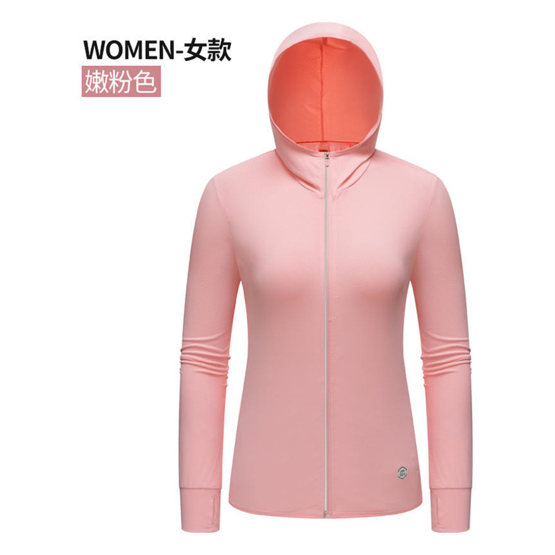 Ropa de protección solar personalizada logotipo de impresión de ropa de protección solar al aire libre para hombres y mujeres chaqueta de hielo delgada impresión de ropa de piel UV