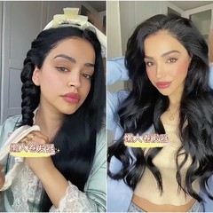 Sleeping hair curling artifact, large wave curling iron, lazy people do not hurt the hair, curling barrel, no ironing, curling hair, sleeping big