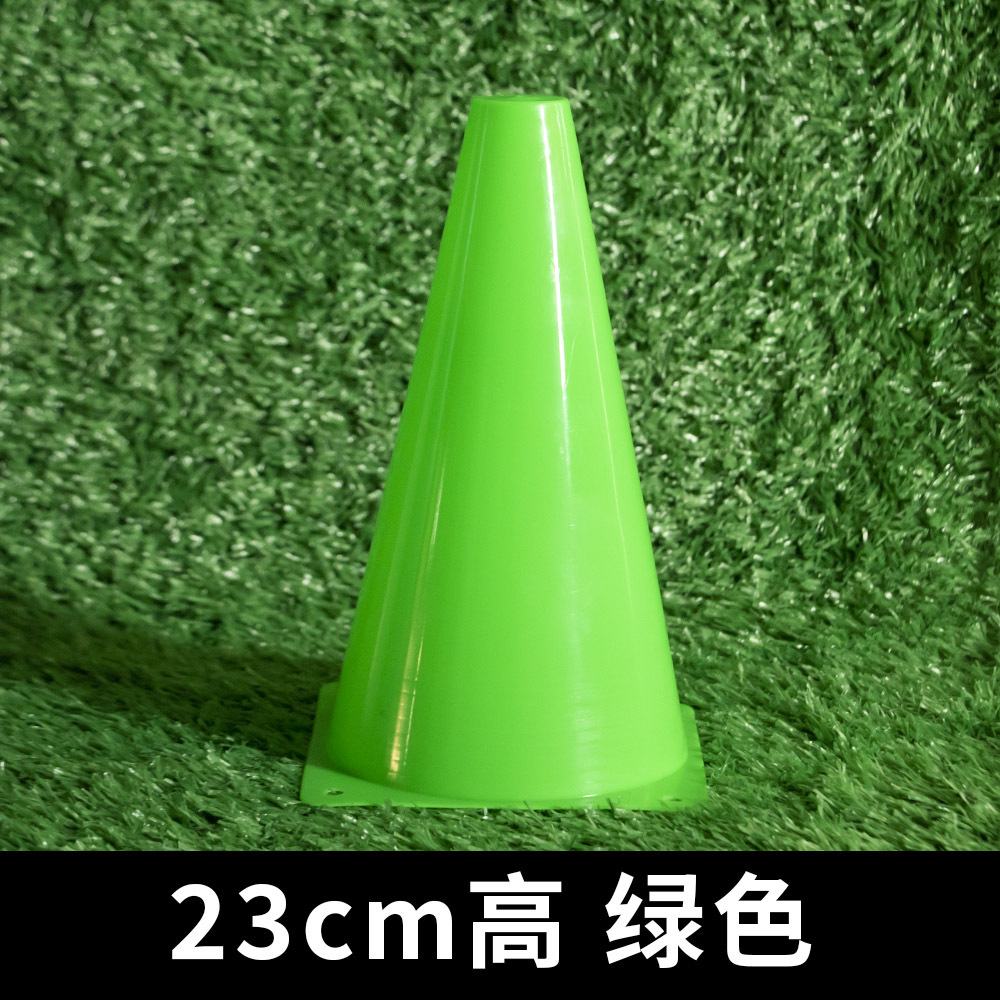 Transfronterizo 18 / 23 / 32 / 38 / 48cm engrosado logotipo barril equipo de entrenamiento de fútbol barreras barril de plástico barril de helado