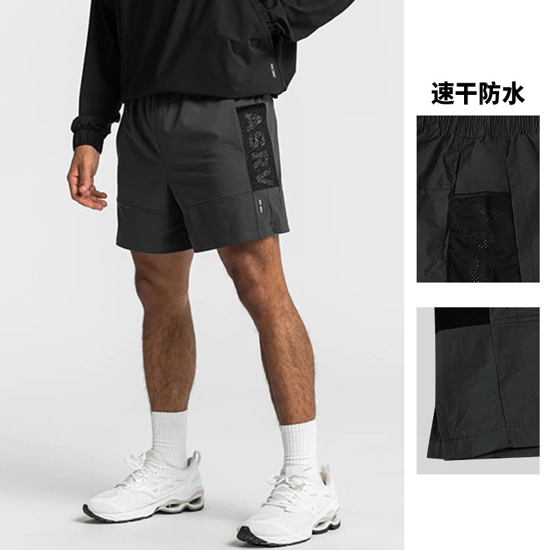 Summer Men's Shorts American Style Youth Loose Fit Multi-Pocket Men's Outdoor Quick-Dry Waterproof Sports Five-Point Shorts Workwear
