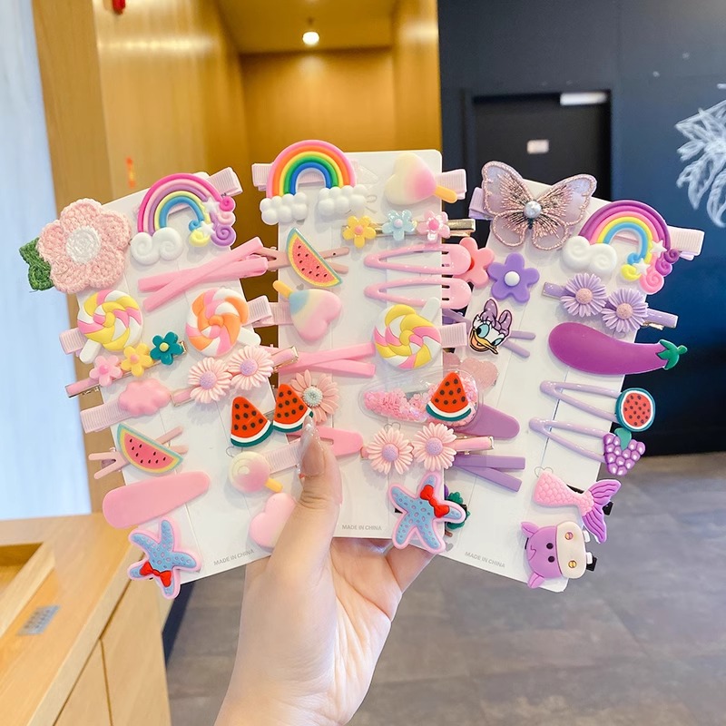 Horquilla para el cabello roto, horquilla para niñas y niños, bebé, princesa, accesorios para el cabello para niñas, clip de flequillo lindo, tocado para niñas