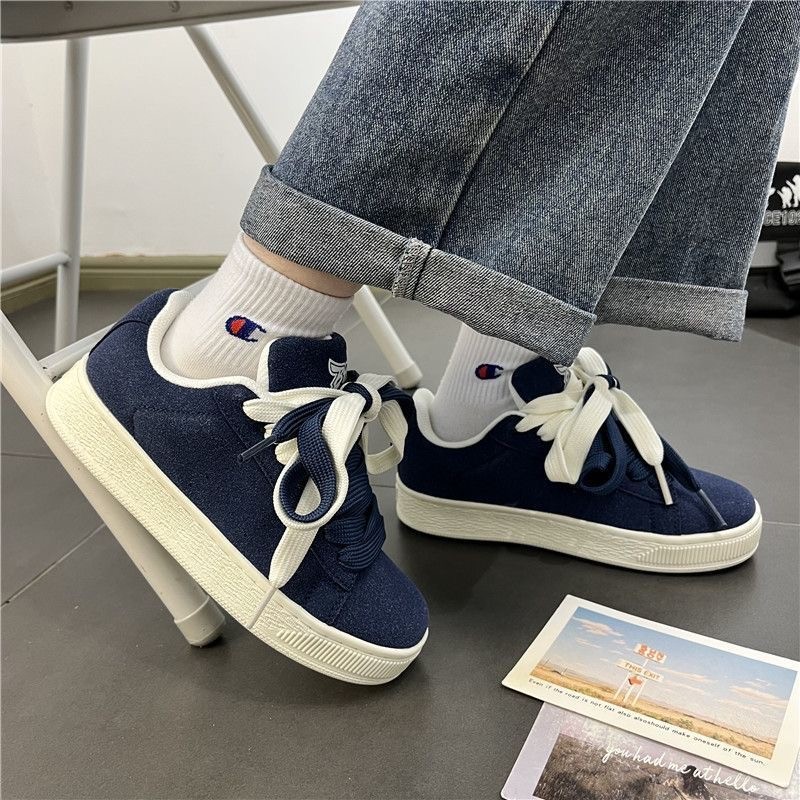 Zapatos de pareja estilo Hong Kong, primavera 2026, mocasines bajos de nicho, zapatillas deportivas casuales versátiles y modernas