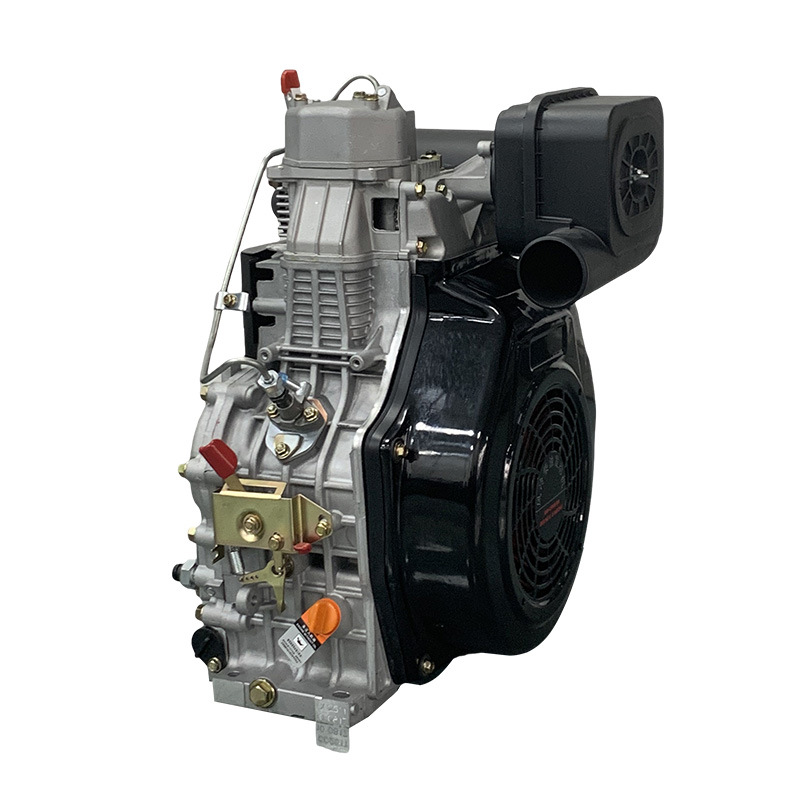 1100F Diesel Engine Powered Single-Cylinder Air-Cooled 14 Horsepower Agricultural Marine Small Tractor Micro Tiller