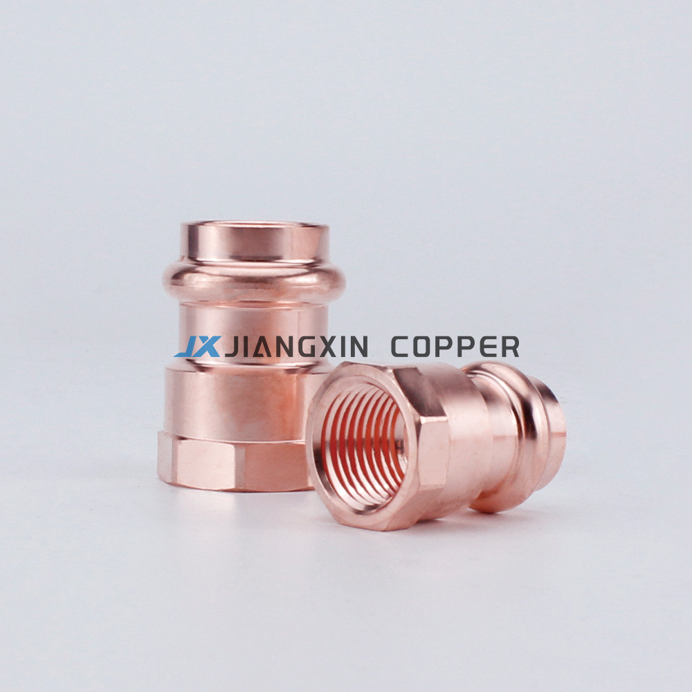 Cobre estándar estadounidense, accesorios de tubería de presión tipo V, tuberías de suministro de agua y juntas de calefacción, copper fitting