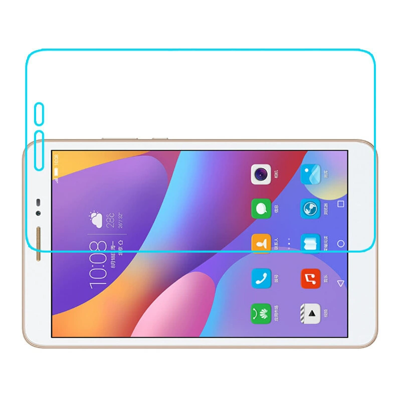 Совместимая с Huawei Honor планшета 2-8.0 сталь пленка JDN-W09/AL00 защитная стеклянная пленка для экрана 8 дюймов