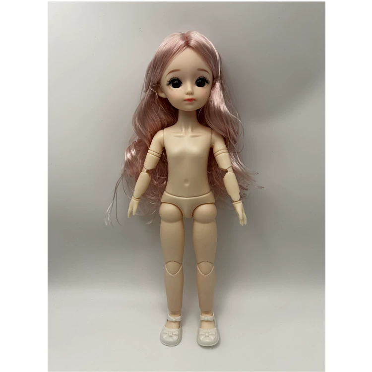 Snow Lily 30 см 6-Point BJD кукла с 20 суставами, настоящие глаза и макияж, варианты головы/тела