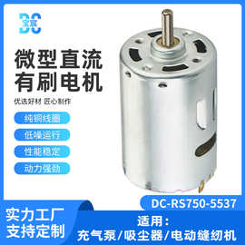 微型直流电机750-5537有刷微型电机马达电动工具高转速马达 批发