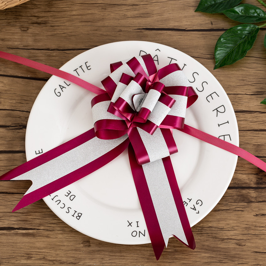 Arco boda coche decoración Garland regalo de boda coche cinta coche flor grande perezoso plástico mano Garland